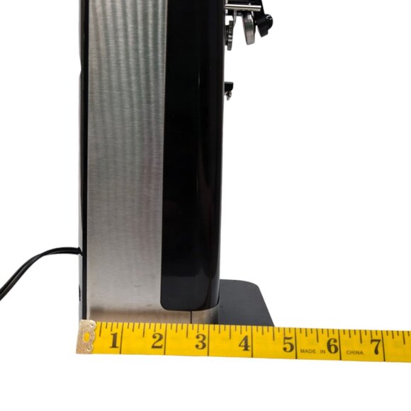 Pohl Schmitt Electric Can Opener CO111 Knife Sharpener Bottle Opener Black - Picture 8 of 15